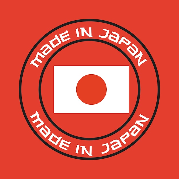 Vetor projeto do ícone do japão