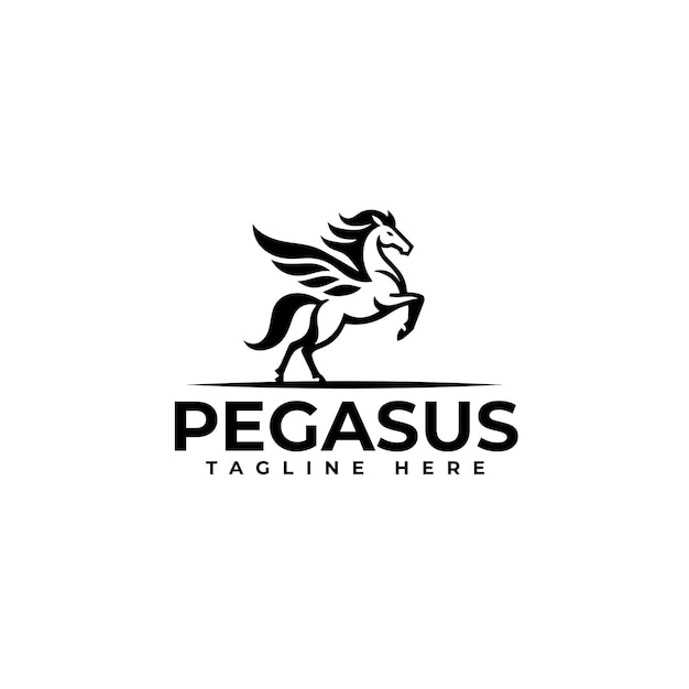 Projeto do logotipo de Pegasus