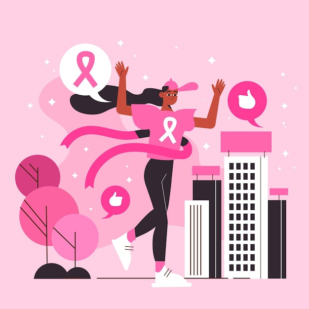 Projeto do mês de conscientização do câncer de mama