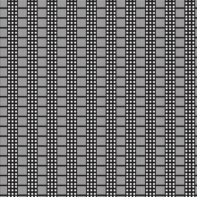 Projeto padrão. desatado. Padrão sem emenda de vetor. Textura elegante moderna com treliça monocromática. Ge
