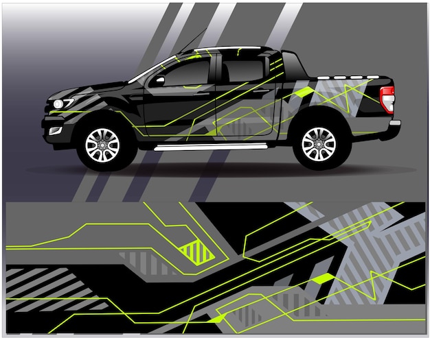 Projetos de fundo de corrida de listras abstratas gráficas para aventura de corrida de rally de veículos