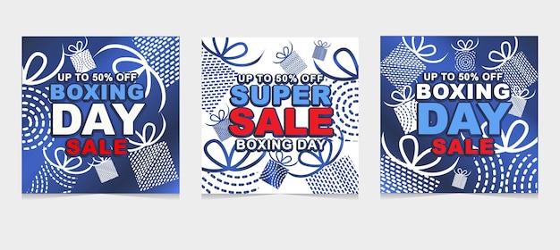 Promoção boxing day super sale com até 50 de desconto