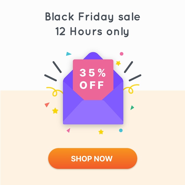 Promoção da black friday 12 horas apenas