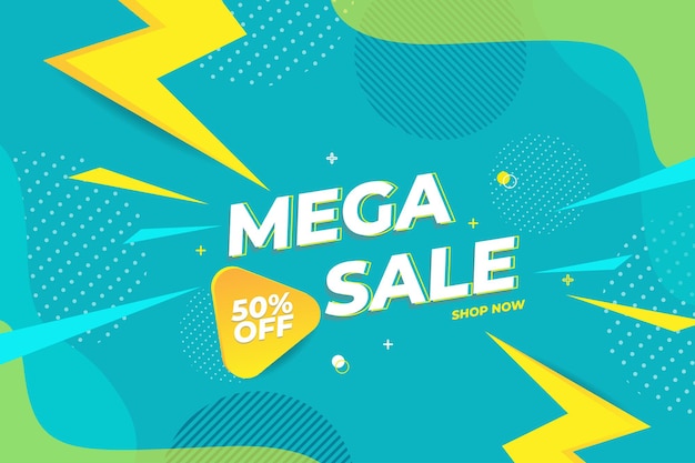 Promoção de banner de venda