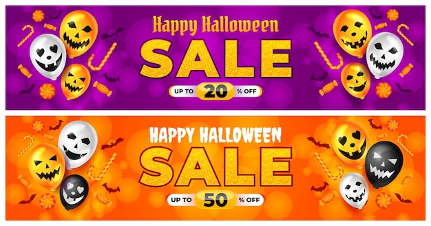 Promoção de venda de halloween feliz fundo de halloween para promoção de negócios, banner, pôster, feed