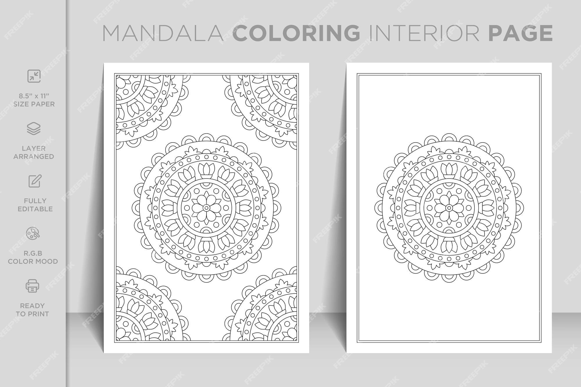 Mandala dos livros de colorir gratuitos para adultos - 11 - Mandalas -  Coloring Pages for Adults