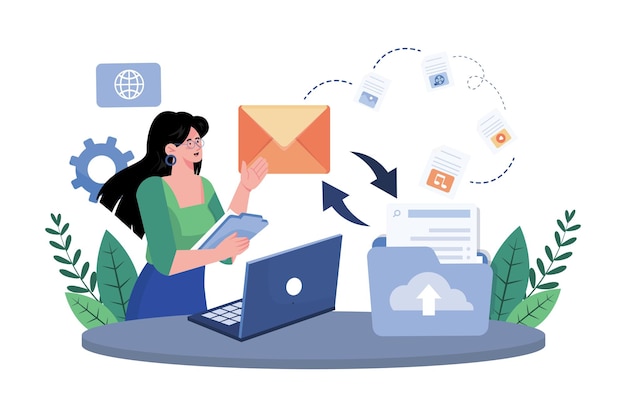 Provedores de serviços de e-mail oferecem grande capacidade de armazenamento
