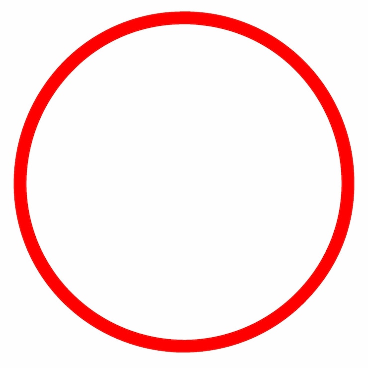 Vetor quadro circular decorativo linhas de fronteira com padrão de design geométrico e simétrico