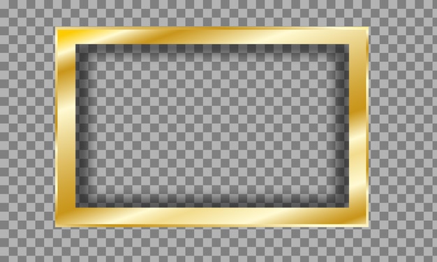 Quadro de ouro realista