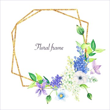 Coração Lavanda. Quadro Floral Com Flores Texto Francês Merci Tradução  Obrigado . Aquarela Ilustração Stock - Ilustração de jardim, convite:  208689657