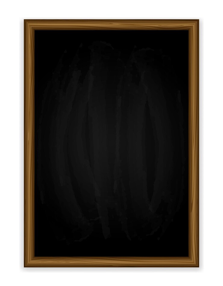 Vetor quadro negro vertical