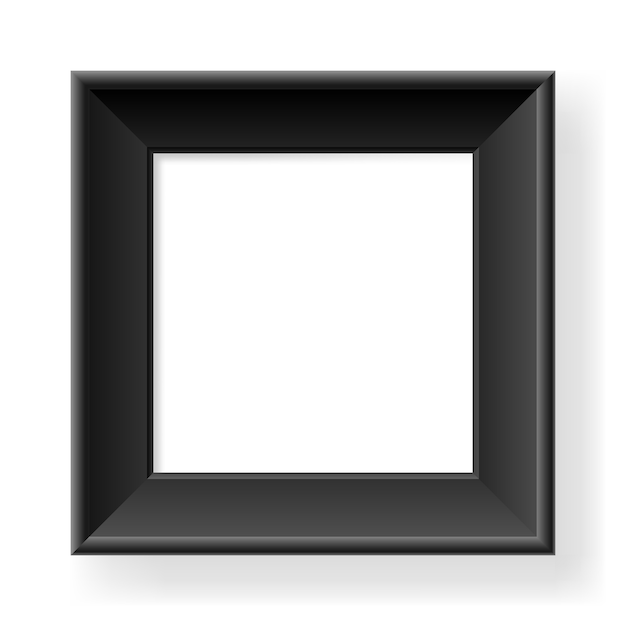 Quadro preto realista