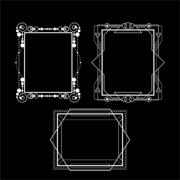 Quadros artdeco