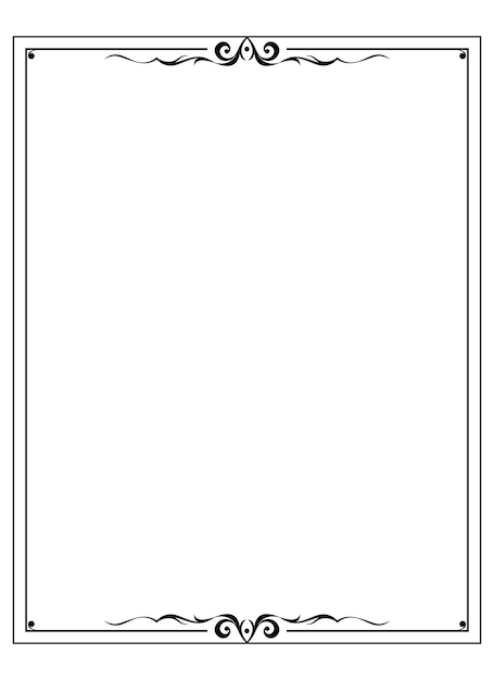 quadros vetoriais pretos sobre um fundo branco