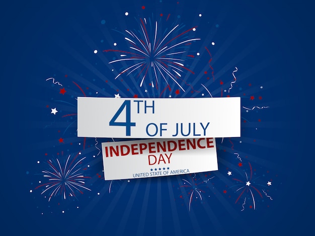 Quatro de julho dia da independência da celebração dos eua