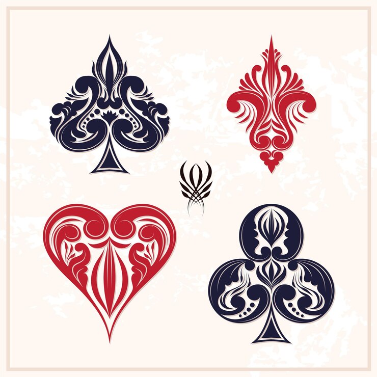 Vetor quatro estilos ornamentais