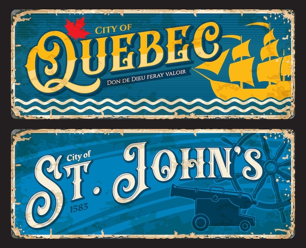 Quebec st johns, cidades canadenses, viagens de pratos