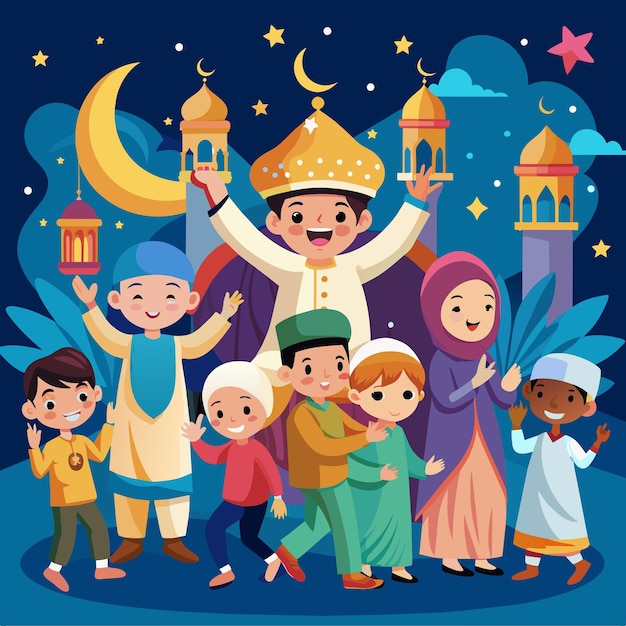 Ramadan blessings eps arquivos vetoriais para um mês de renovação espiritual