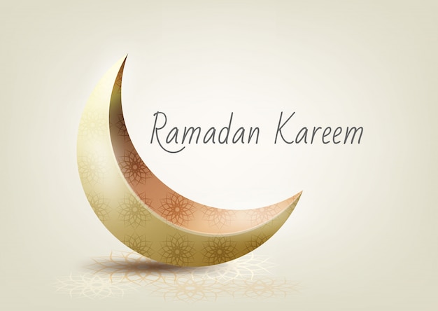 Ramadan card background celebração islâmica