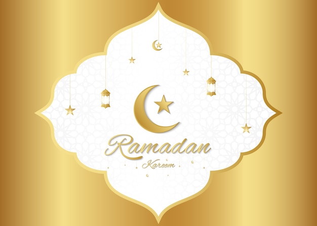 Vetor ramadan kareem fundo