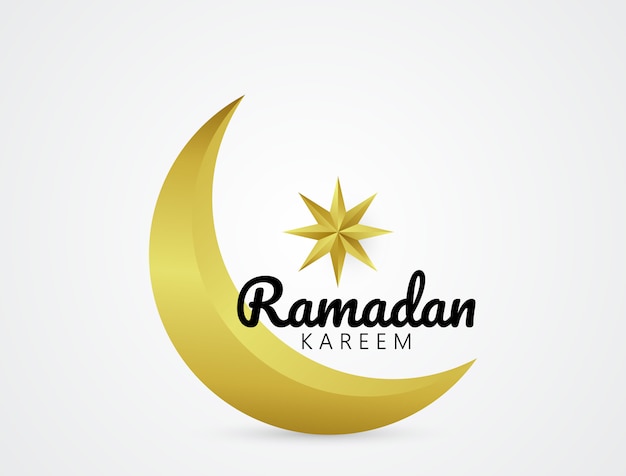 Ramadan kareem greetings islamic design