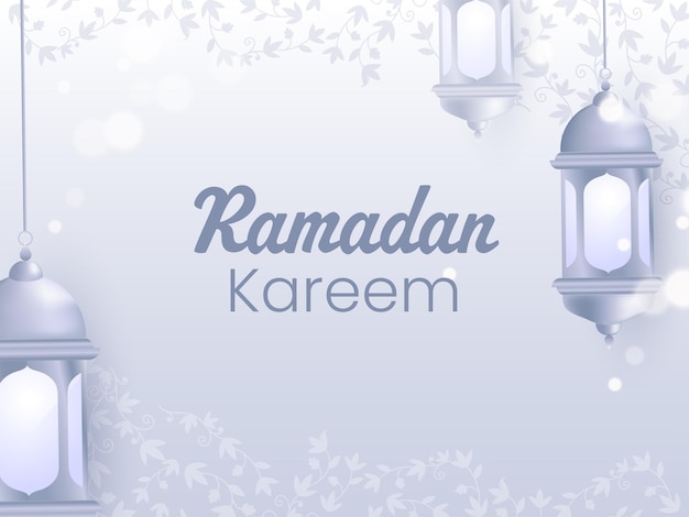 Ramadan kareem ou ramazan kareem concept