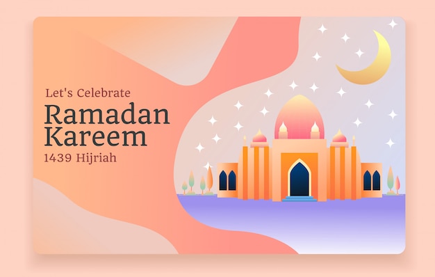 Vetor ramadan kareem