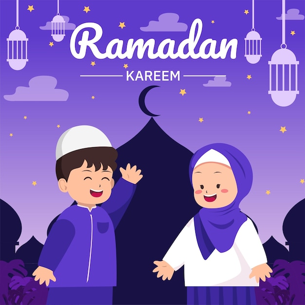 Vetor ramadan kareem