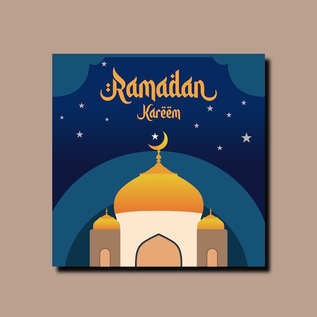 Ramadankareemsocialmediapostbannertemplate