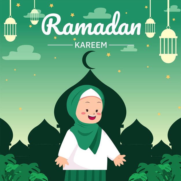 Vetor ramadhan kareem