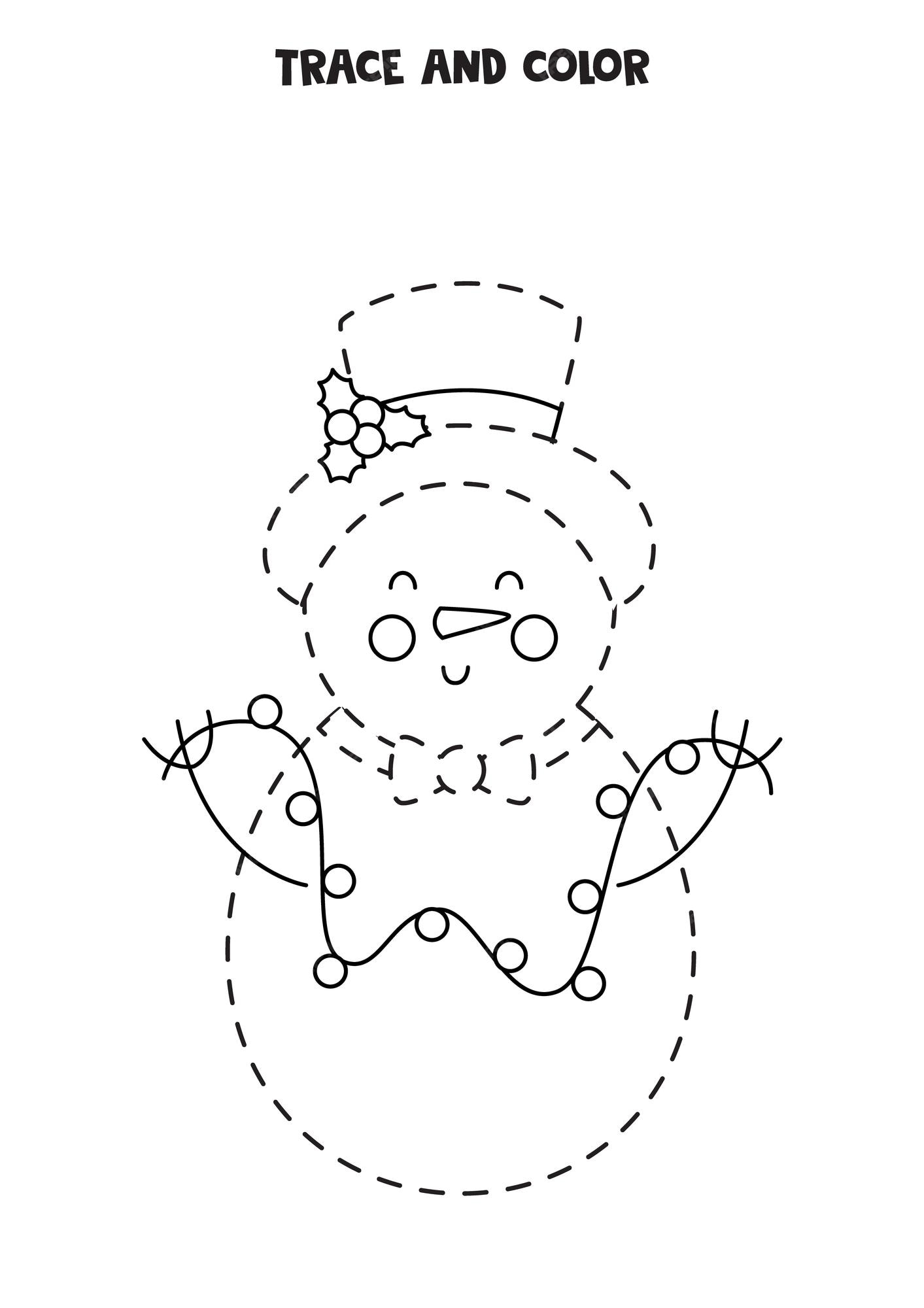 Jogo Ponto a Ponto. Desenhar Uma Linha. Boneco De Neve De Natal. Para  Crianças. Planilha De Atividade. Livro De Coloração. Com Res Ilustração do  Vetor - Ilustração de livro, fundo: 181231599