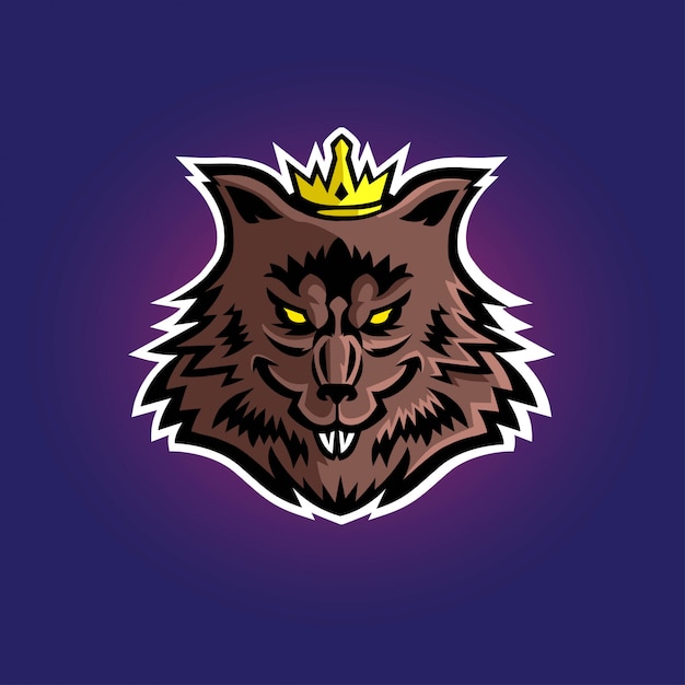 Rato rei esport gaming logo