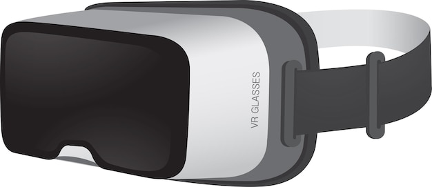 Realidade virtual ou ícone de vetor de óculos VR