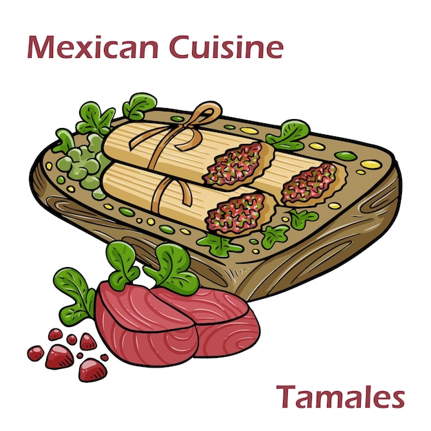 Receita de tamales mexicanos com folhas de banana no vapor gastronomia tradicional do méxico
