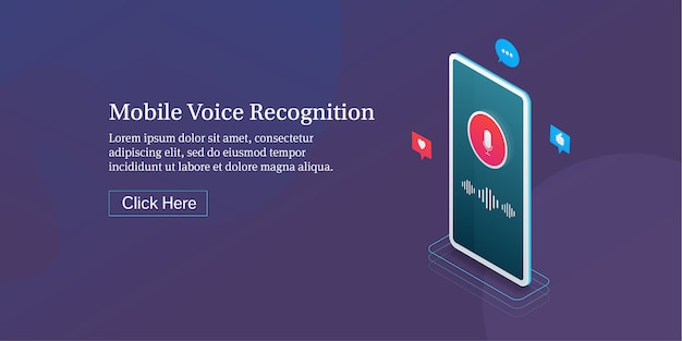Reconhecimento de voz móvel