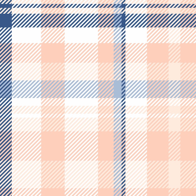 Rectângulo vetor plaid tartan tecido fluido tecido de fundo desenho de verificação de textura padrão sem costura em cores claras e brancas