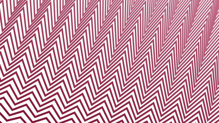 Vetor red zig zag stripes line pattern background para papel de parede de tecido de moda têxtil e design digital