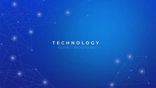 Rede de dados de tecnologia de fundo gradiente