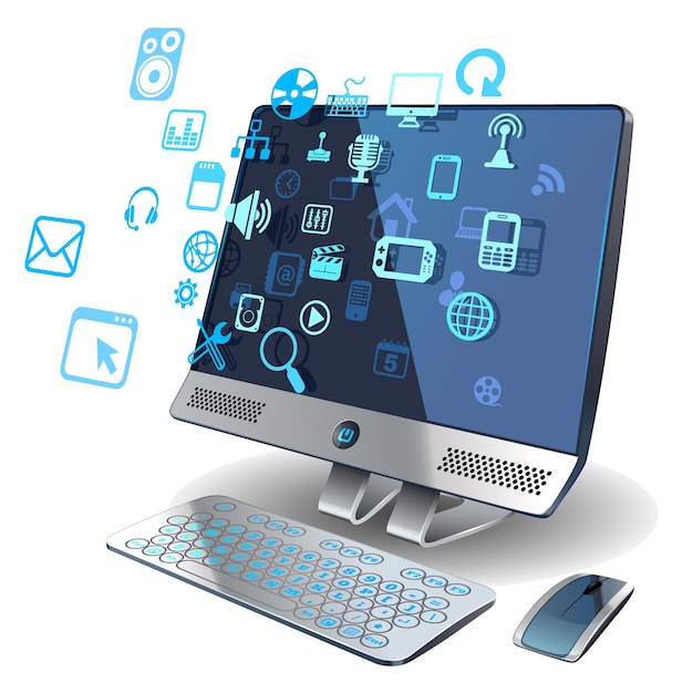 redes de computadores em fundo branco
