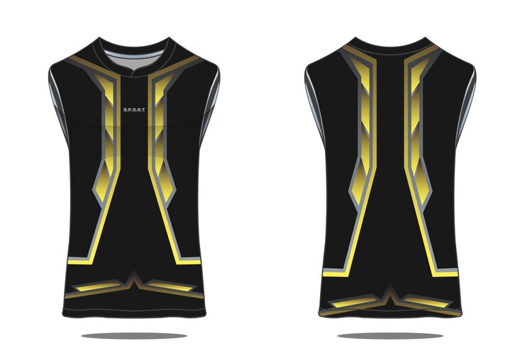 Vetor regata, camiseta esportiva de camisa de futebol