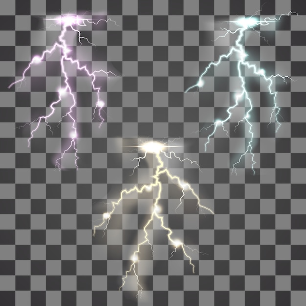 Relâmpago, luz flash