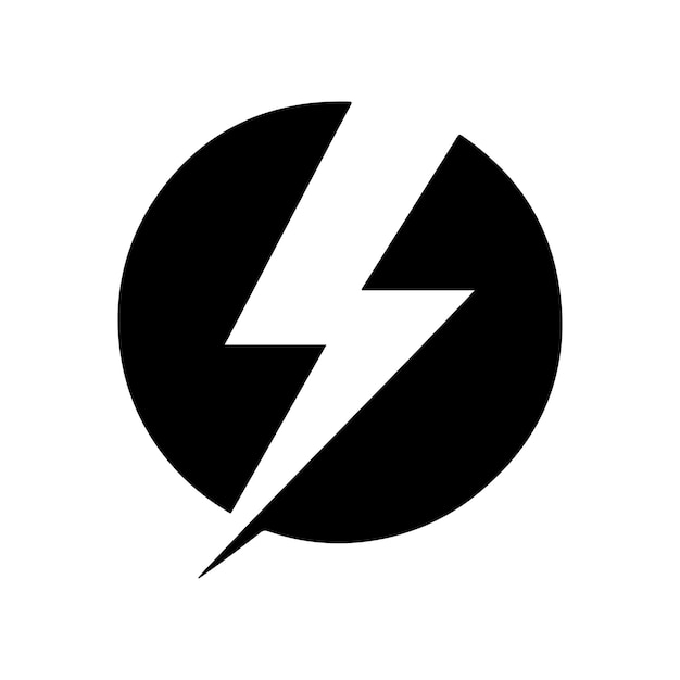 Resistência mínima arte vetorial silhueta logotipo desenho de ícone desenho de estilo preto e branco