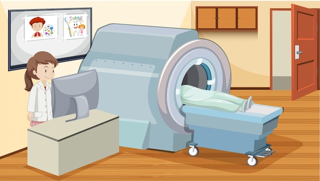 Ressonância magnética no hospital