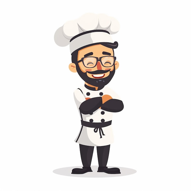 restaurante chef vector cozinha cozinheiro chapéu comida profissional ícone símbolo ilustração sinal