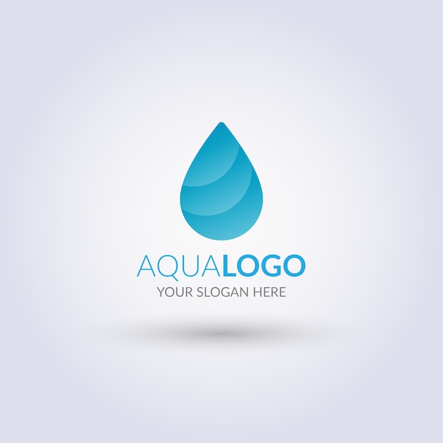 Resumo aqua drop logo