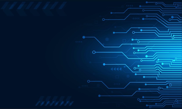 Resumo de fundo de projeto de sistema de circuito de conexão de tecnologia.