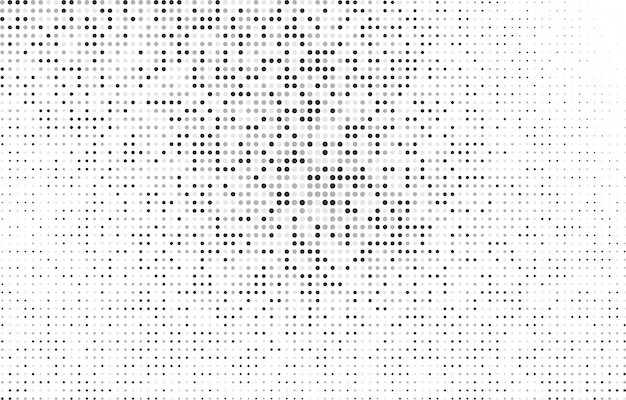Vetor resumo de plano de fundo de textura de padrão de ponto de meio-tom