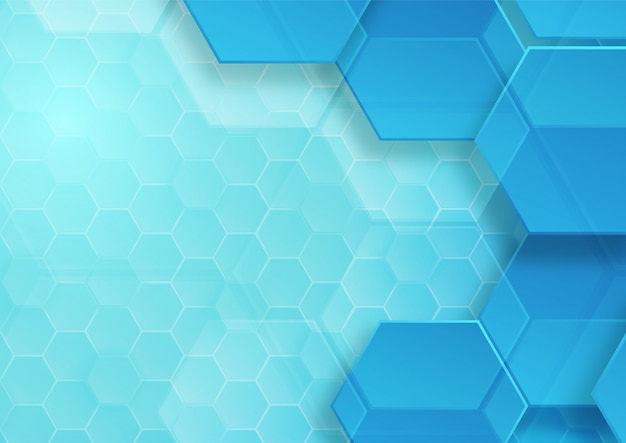 Resumo de plano de fundo padrão hexágono