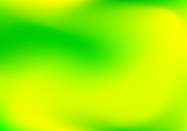 Vetor resumo desfocar o fundo gradiente com tendência verde, amarelo e cores lima para papéis de parede