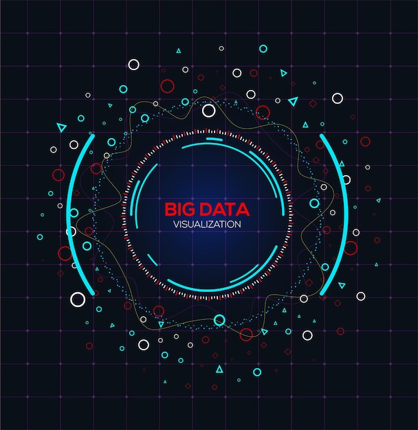 Resumo do conceito de big data análise do complexo de conexão de big data de informação